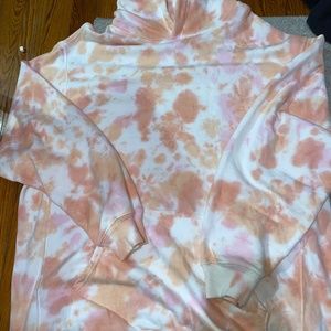 Tie die hoodie